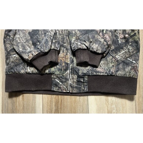 Carhartt Real Tree Camo Quilted Canvas Jacket - Youth Large (14-16) - Picture 3 of 16